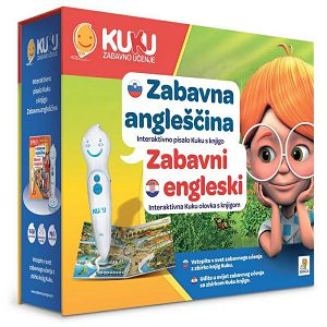 KUKU INTERAKTIVNA KNJIGA SA OLOVKOM-Zabavni engleski 6-12g 6/1