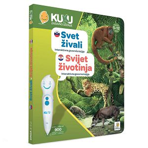 KUKU INTERAKTIVNA KNJIGA-Svijet životinja 5-12g