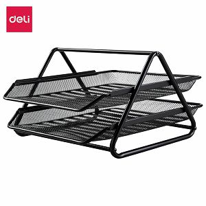 LADICE ZA SPISE ŽIČANE,set od 2 ladice 2/1 crne 991836
