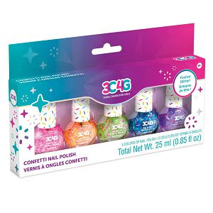 Lak za nokte set confetti 5/1 3C4G 100120