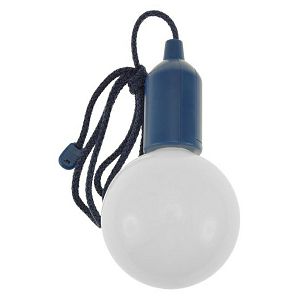 LAMPA LED click 3 AAA 10x19cm plava