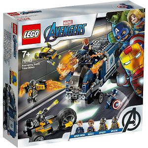 LEGO Kocke Avengers Osvetnici: uništenje kamiona Marvel 76143, 7+god.