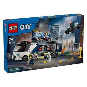 LEGO Kocke City Kamion s forenzičkim laboratorijem 60418, 7+god.