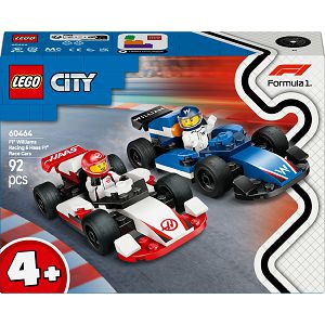 LEGO KOCKE City Trkaći auti za F1 Williams i Haas 60464, 4+ god.