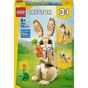 LEGO KOCKE Creator 3 u 1 Slatki zeko 31162, 8+