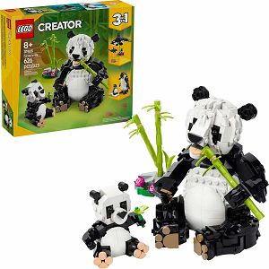 LEGO KOCKE Creator 3u1 Divlje životinje: obitelj panda 31165, 8+ god.
