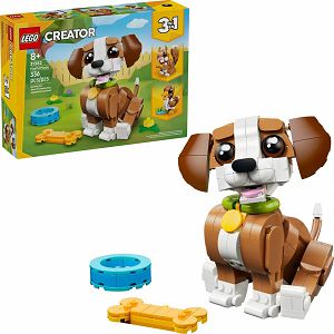 LEGO KOCKE Creator 3u1 Slatke životinje: Razigrani psić 31382, 8+ god.