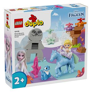 LEGO Kocke Duplo Elza i Bruni u začaranoj šumi 10418, 2+god.