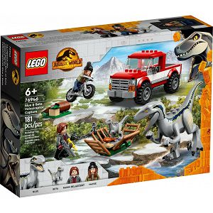 LEGO Kocke Jurassic World Blue & Beta u zamci Velociraptor 76946, 6+