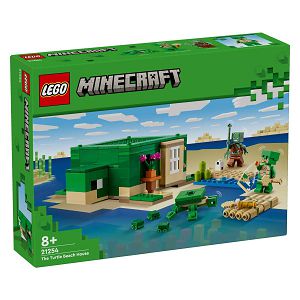 LEGO Kocke Minecraft Kornjačina kuća na plaži 21254, 8+god.