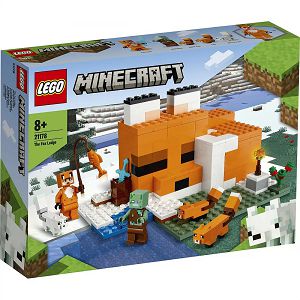 LEGO Kocke Minecraft Lisičji dom 21178, 8+god.