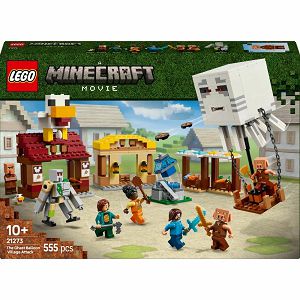LEGO KOCKE Minecraft Napad na selo balona Ghast 21273, 10+ god.