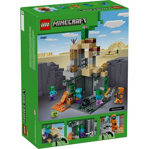 LEGO KOCKE Minecraft Tamnica sa zombijima 21587, 8+ god.