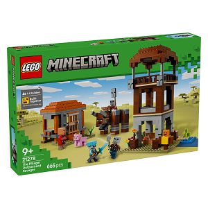 LEGO KOCKE Minecraft Toranj pillagera i ravagera, 9+god.