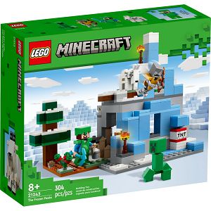 LEGO Kocke Minecraft Zaleđeni vrhovi 21243, 8+god.