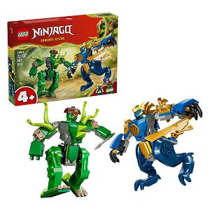 LEGO KOCKE Ninjago Jayev zmajski robot u borbi 71853, 4+ god.