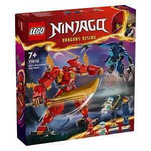 LEGO Kocke Ninjago Kaijev elementarni vatreni robot 71808, 7+god.