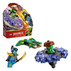 LEGO KOCKE Ninjago Nya protiv zvrka mutacijskog čudovišta 71849, 6+ god.