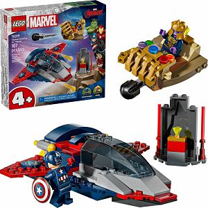 LEGO KOCKE Super Heroes: Captain Amerika protiv Thanosa 76319, 4+ god.