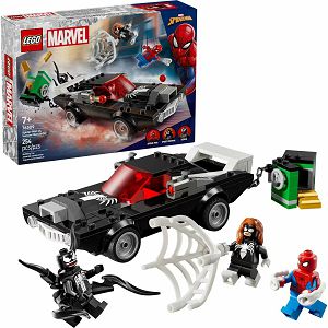 LEGO KOCKE Super Heroes: Spider-Man protiv Venoma u sportskom autu 76309, 7+ god.
