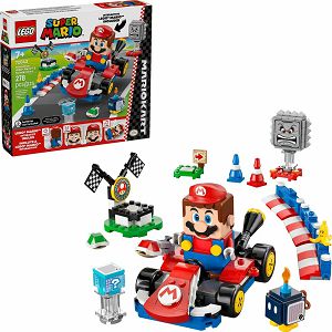 LEGO KOCKE Super Mario - Interaktivni LEGO Mario i Standard Kart 72043, 7+ god.