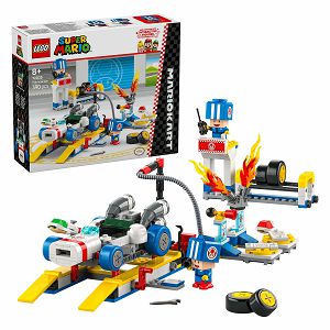 LEGO KOCKE Super Mario Mario Kart - Toad s garažom 72035, 8+ god.