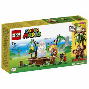 LEGO Kocke Super Mario Priča iz prašume Dixie Kong-proširena staza 71421, 7+god.