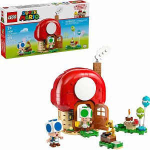 LEGO KOCKE Super Mario - Zabava u Toadovoj kući 72041, 7+ god.