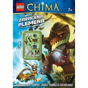 LEGO Vježbenica Ninjago Movie Zaraćena plemena figuricom