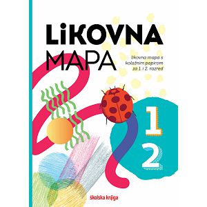 LIKOVNA MAPA+Kolaž papir, Umjetnost i ja 1i2 ŠK