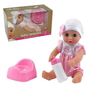 Lutka Beba Dolls World interaktivna, 30cm, s priborom 084953