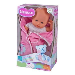 LUTKA NENUCO Newborn zvučna 32cm Famosa