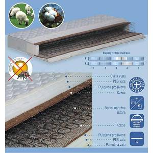 Madrac Termo S 120x60cm Hespo