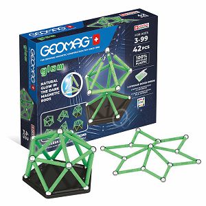 MAGNETI Geomag svjetleći, magnetske konstrukcije 42 kom