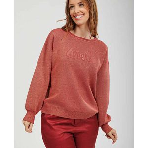 MAJICA ANEKKE metalik crvena vel.S/M 41282-125