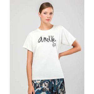 MAJICA ANEKKE Studio,kratki rukav,bijela vel.S/M 41271-107