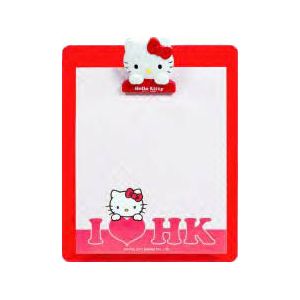 Mapa ataše podložna Hello Kitty držač papira na vrhu+blok 50 listova, 15x13cm