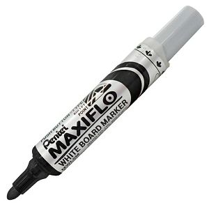 Marker Pentel MAXIFLO MWL5M za White Board ploče,pumpica, crni