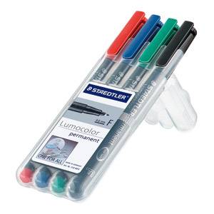 Marker permanentni Schneider Lumocolor 0,6mm 318WP4 4/1