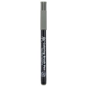 Marker s kistom Brush pen KOI 391758 tamna topla siva