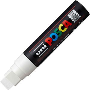 Marker Uni Posca PC-17K za hobby i art, vodootporan, 15mm bijeli