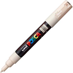 MARKER UNI Posca PC-1M za hobby i art, vodootporan, 0.7mm bež