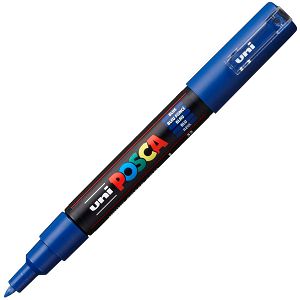 MARKER UNI Posca PC-1M za hobby i art, vodootporan, 0.7mm plavi