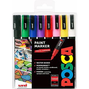 Marker UNI Posca PC-3M 8/1 za hobby i art, vodootporan, 0.9-1.3mm