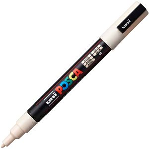 MARKER UNI Posca PC-3M za hobby i art, vodootporan, 0.9-1.3mm bež