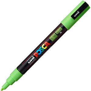 MARKER UNI Posca PC-3M za hobby i art, vodootporan, 0.9-1.3mm jabuka zeleni