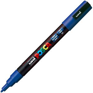 MARKER UNI Posca PC-3M za hobby i art, vodootporan, 0.9-1.3mm plavi