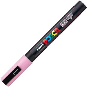 MARKER UNI Posca PC-3M za hobby i art, vodootporan, 0.9-1.3mm svijetlo rozi