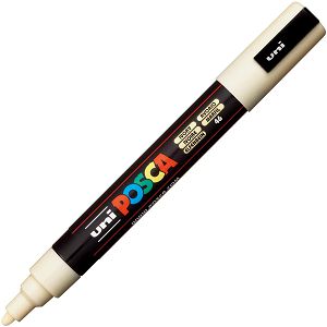 Marker UNI Posca PC-5M za hobby i art, vodootporan, 1.8-2.5mm ivory