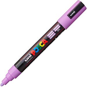 Marker UNI Posca PC-5M za hobby i art, vodootporan, 1.8-2.5mm lavanda